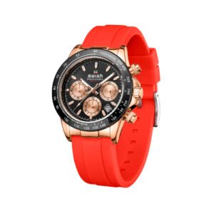 Reloj hombre rojo