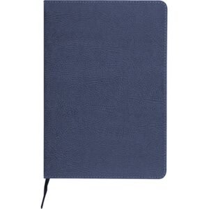 Libreta personalizada azul