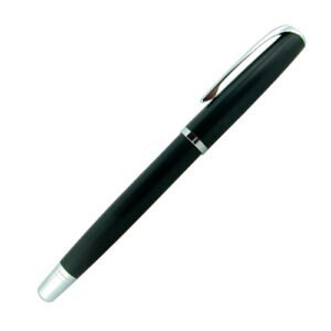 Bolígrafo metálico negro