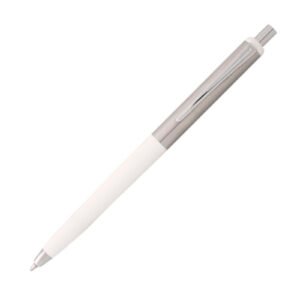 Bolígrafo blanco con logo