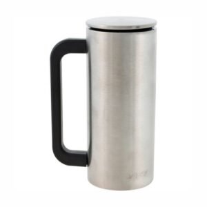 Termo taza metálico para café