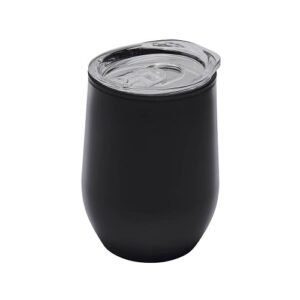 Vaso térmico de acero inoxidable negro