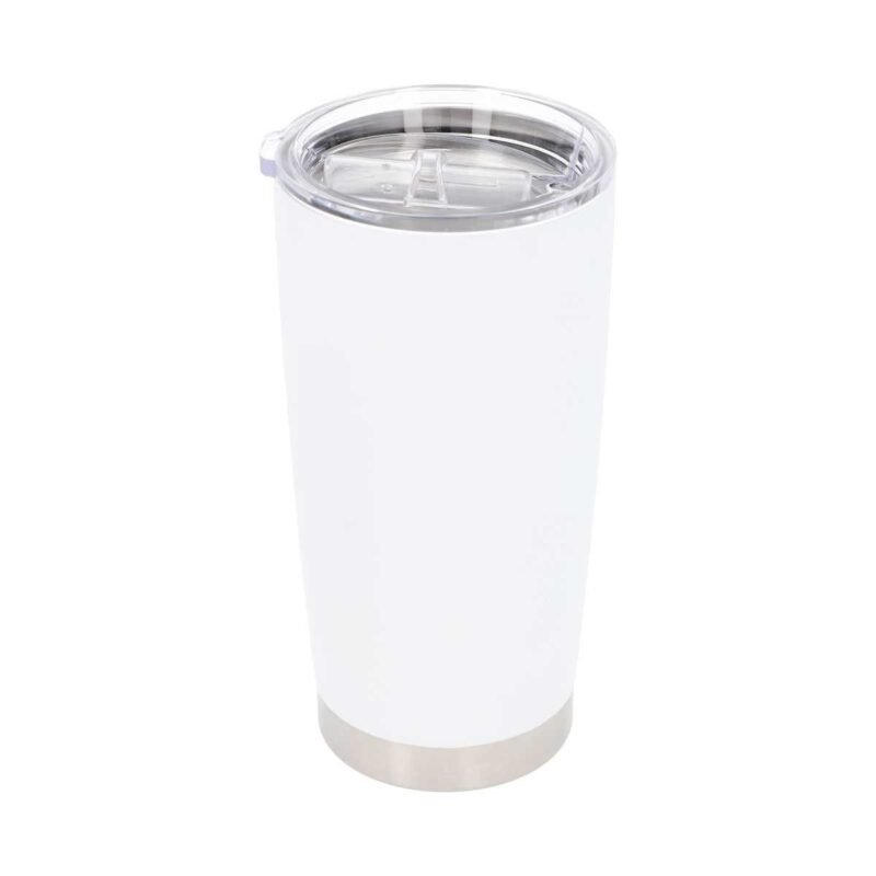 Termo metálico blanco