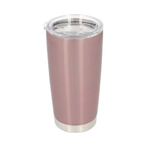 Termo metálico rosa