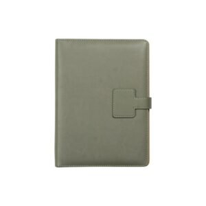 Carpeta ejecutiva verde militar
