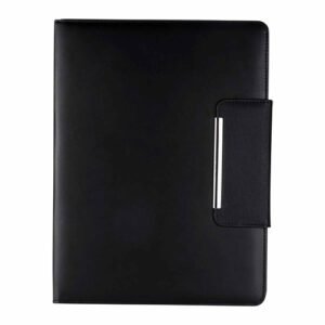Carpeta curpiel negra
