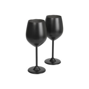 Copas de vino acero inoxidable