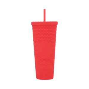 Termo tipo Starbucks rojo