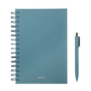 Agenda con pluma